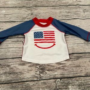 Baby Gap Patriotic Rashguard Size 6-12 months